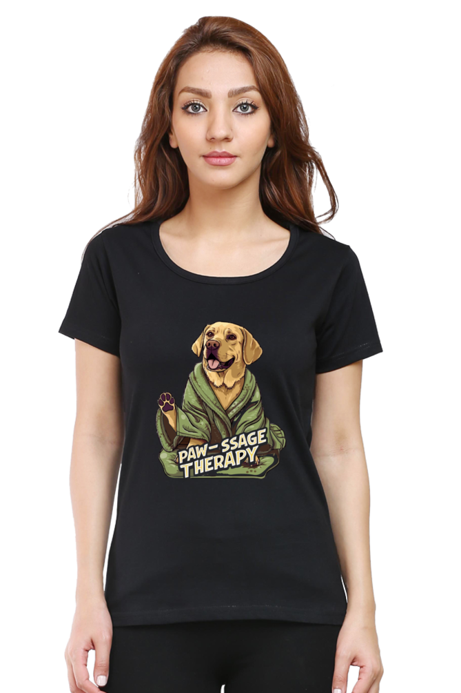Pawssage Therapy Half Sleeve Cotton T-shirt